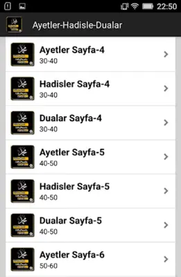 Ayet Hadis Dua android App screenshot 4